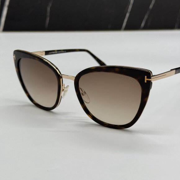 NEW TOM FORD TF717 52F WOMEN CAT EYE SUNGLASSES TOM FORD SIMONA FT0717/S 52F main image 6